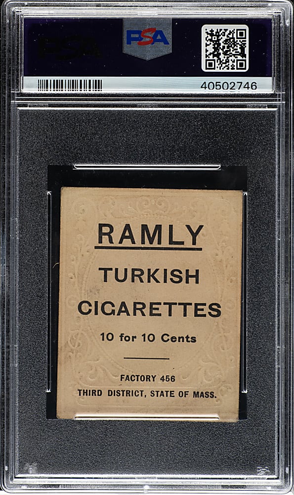 1909 T204 Ramly Tobacco Simon Nicholls PSA VG-EX 4