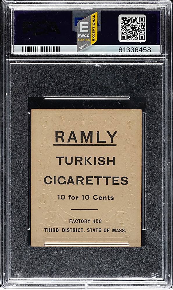 1909 T204 Ramly Tobacco Jim McAleer PSA VG-EX 4