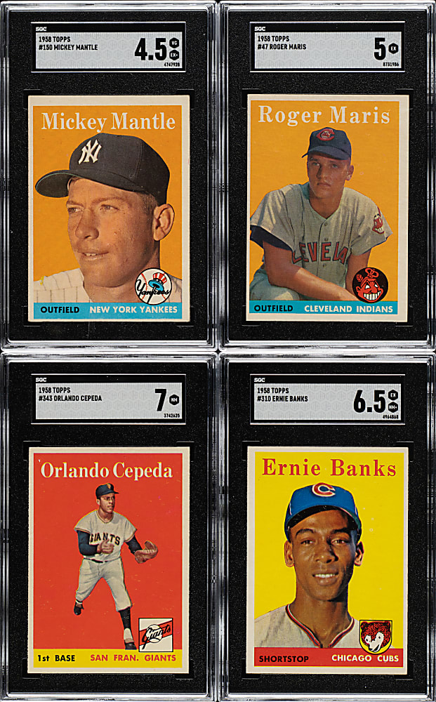 1958 Topps Complete Set (494)