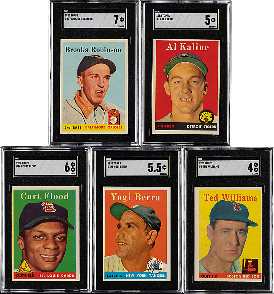 1958 Topps Complete Set (494)