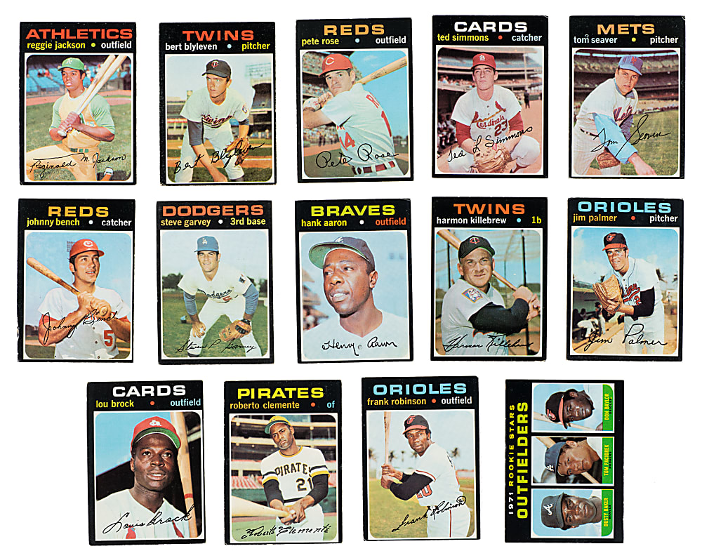 1971 Topps Complete Set (752)