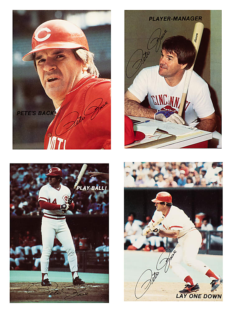 1985 Mr. Z's Pizza Pete Rose Complete Set Collection (500 Sets, 5,500 Cards)
