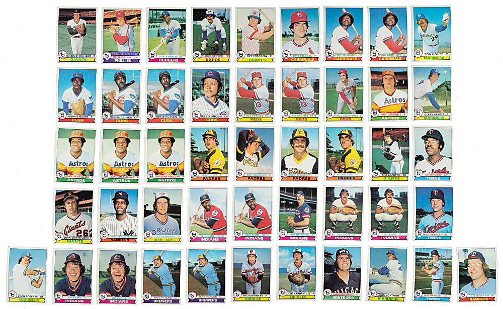 1979 Topps Collection (51) - All with 1978 Wrong Backs