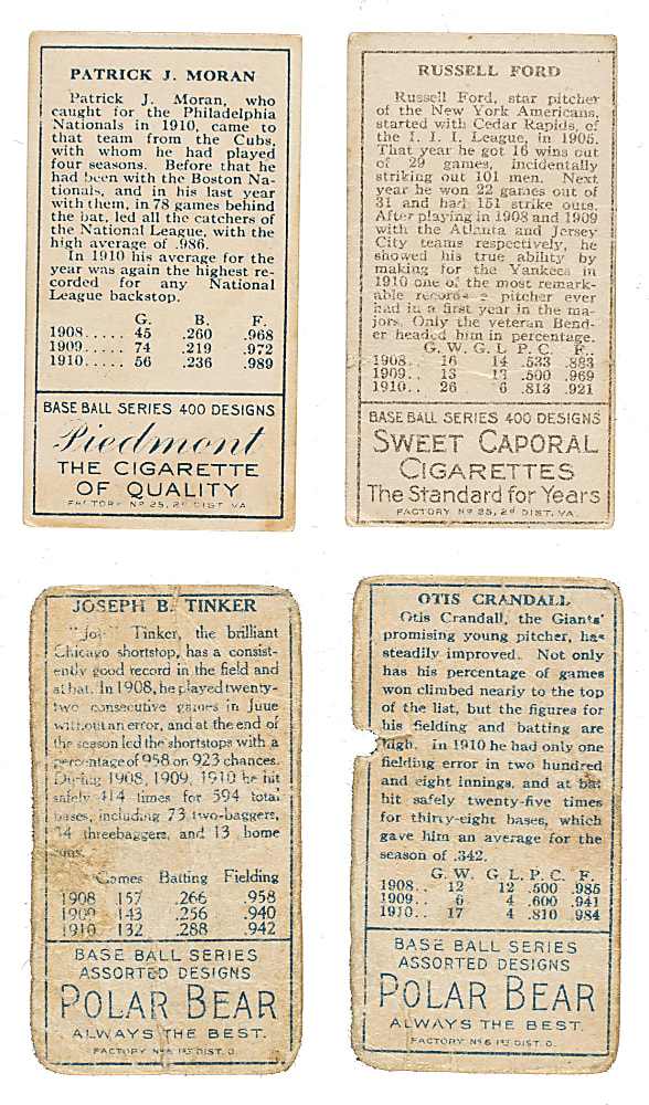 1911 T205 Gold Border Collection (43) Including Joe Tinker