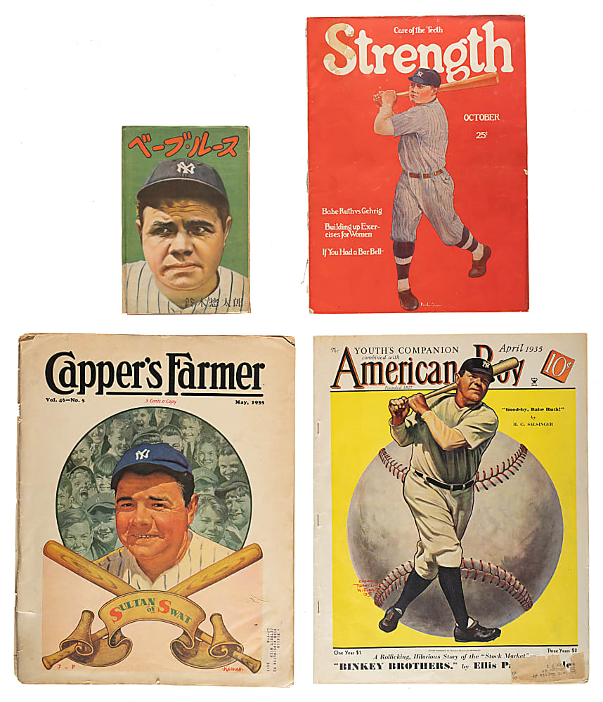 1921 to 1950 Babe Ruth Publication Collection (13)