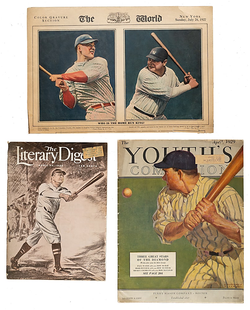 1921 to 1950 Babe Ruth Publication Collection (13)
