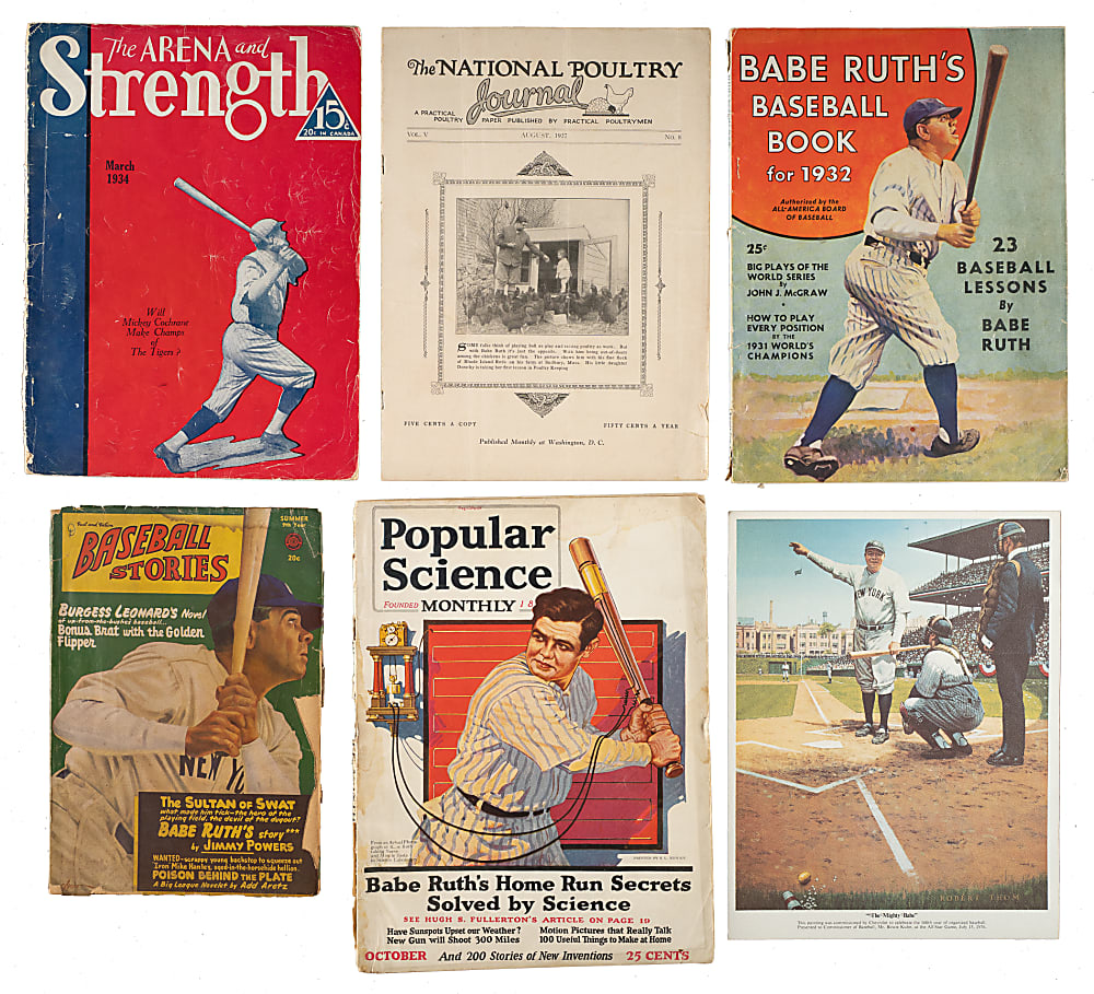 1921 to 1950 Babe Ruth Publication Collection (13)