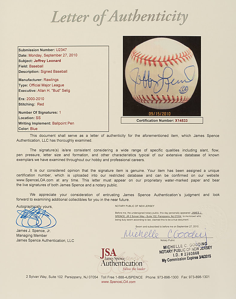 1980s and 1990s San Francisco Giants Single-Signed Baseball Collection (23) Including M. Williams, W. Clark, F. Robinson, and K. Mitchell