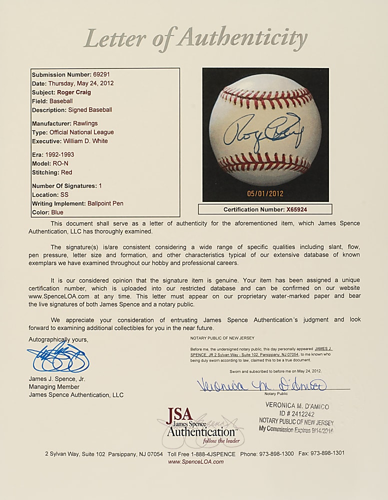 1980s and 1990s San Francisco Giants Single-Signed Baseball Collection (23) Including M. Williams, W. Clark, F. Robinson, and K. Mitchell