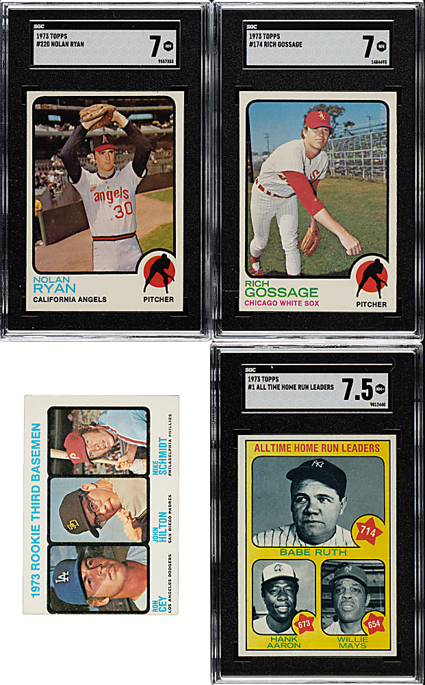 High-Grade 1973 Topps Complete Set (660)