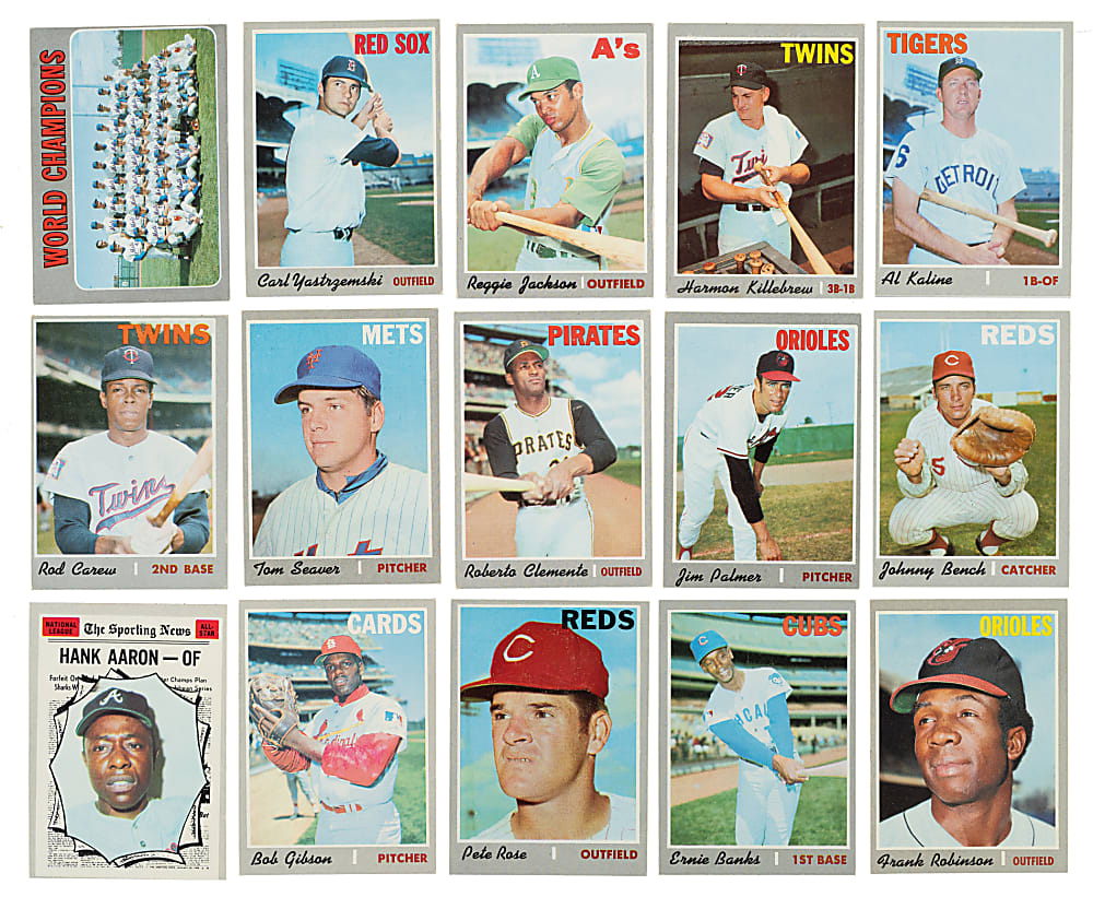1970 Topps Complete Set (720)