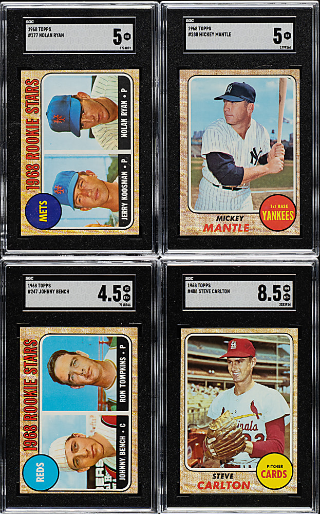 1968 Topps Complete Set (598)