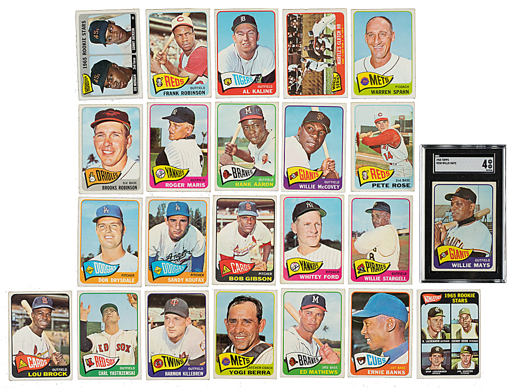 1965 Topps Complete Set (598)