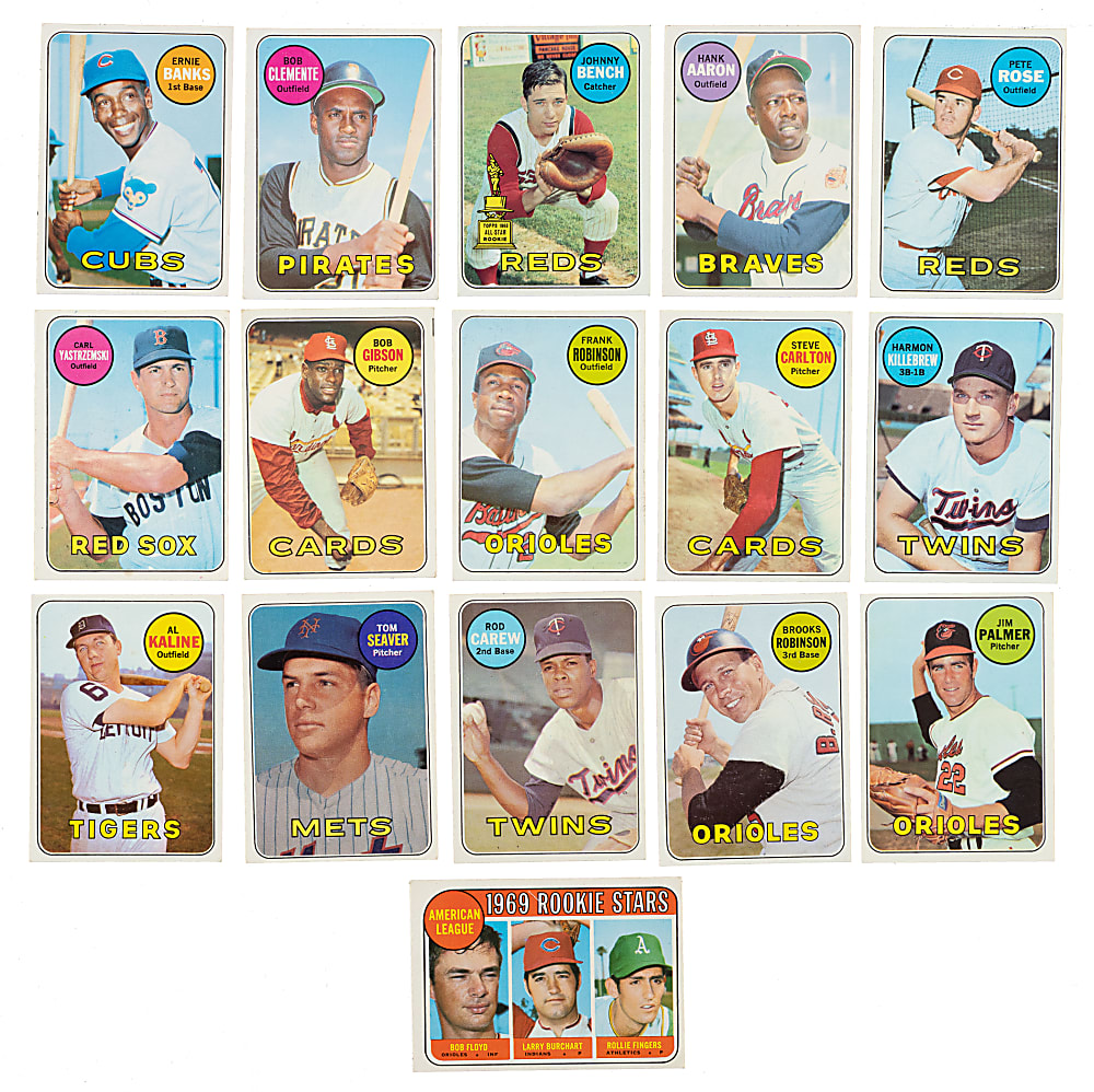1969 Topps Complete Set (664)