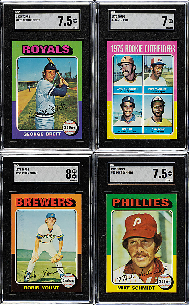 High-Grade 1975 Topps Complete Set (660)