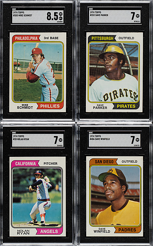 High-Grade 1974 Topps Near-Complete Master Set (745/746)
