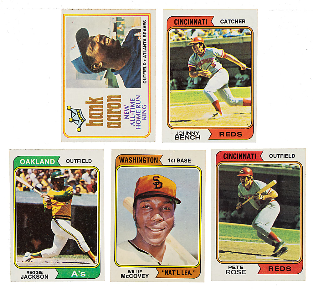 High-Grade 1974 Topps Near-Complete Master Set (745/746)