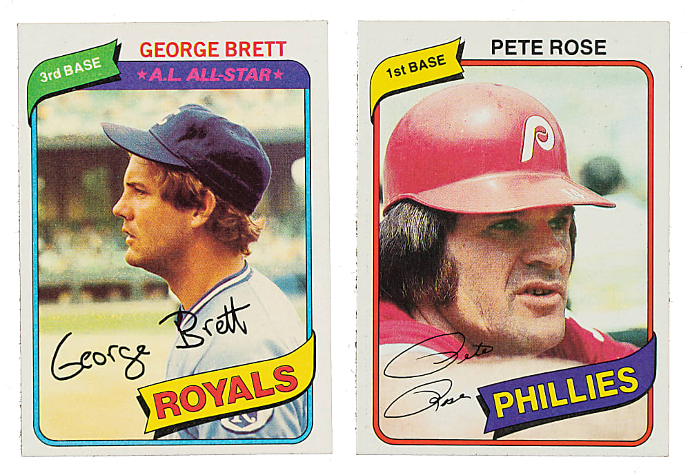 1976 to 1980 Topps Complete and Near-Complete Set Collection (6 Sets, 3,818 Cards)