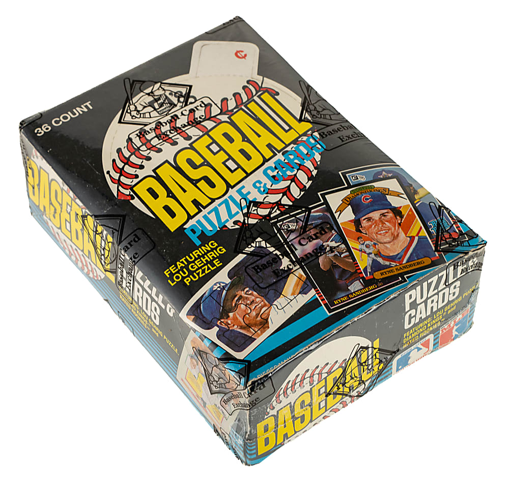 1985 Donruss Unopened Wax Box (36 Packs) - BBCE