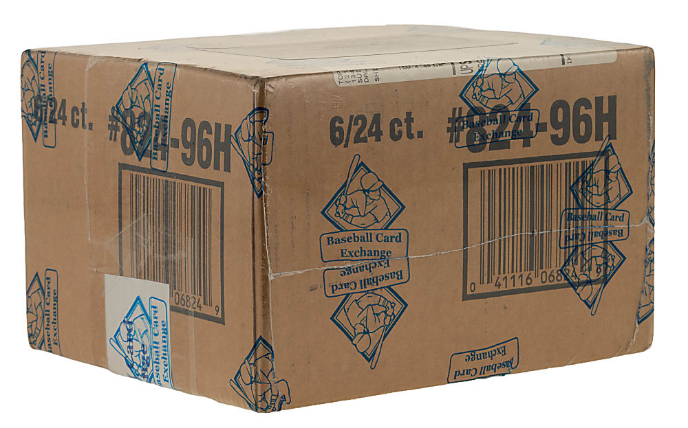 1996-1997 Bowman's Best Basketball Factory-Sealed Unopened Hobby Case (6 Boxes) - BBCE - Kobe Bryant Rookie Year