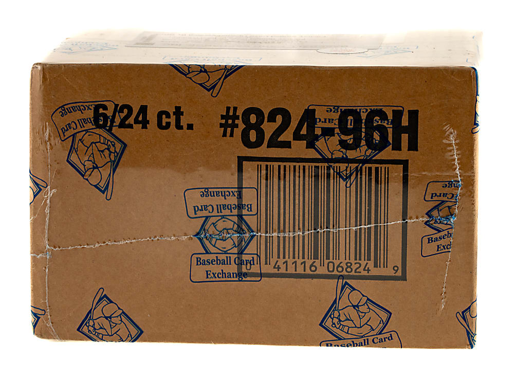 1996-1997 Bowman's Best Basketball Factory-Sealed Unopened Hobby Case (6 Boxes) - BBCE - Kobe Bryant Rookie Year