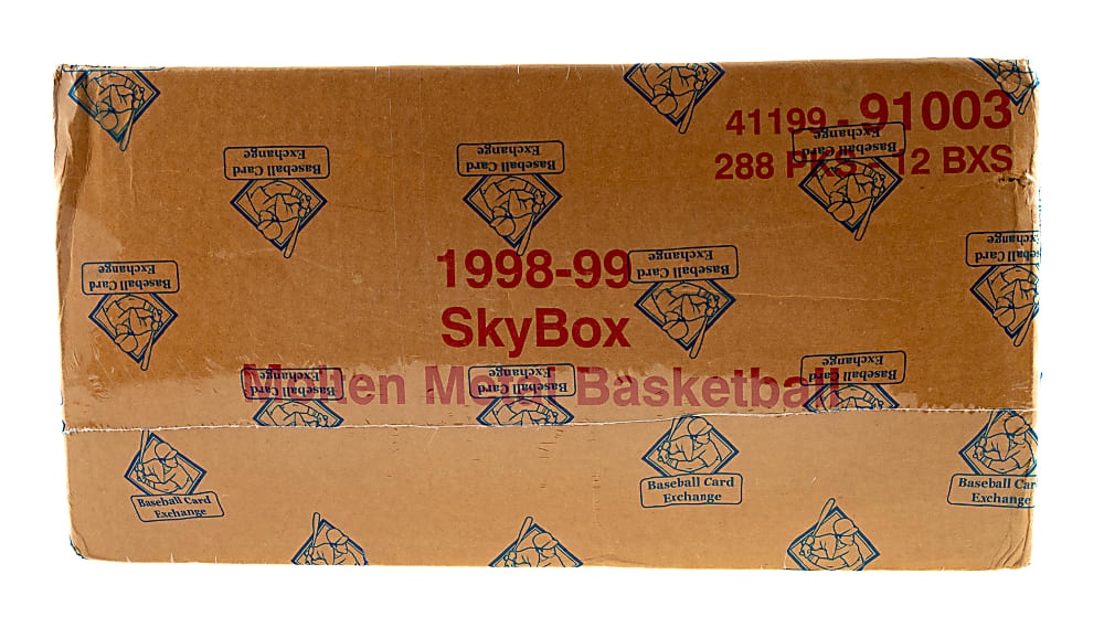 1998-1999 Skybox Molten Metal Basketball Factory-Sealed Unopened Hobby Case (12 Boxes) - BBCE - Dirk Nowitzki, Paul Pierce, and Vince Carter Rookie Year