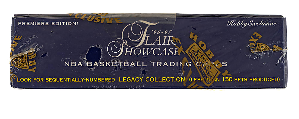 1996-1997 Flair Showcase Basketball Factory-Sealed Unopened Hobby Box (24 Packs) - Kobe Bryant Rookie Year