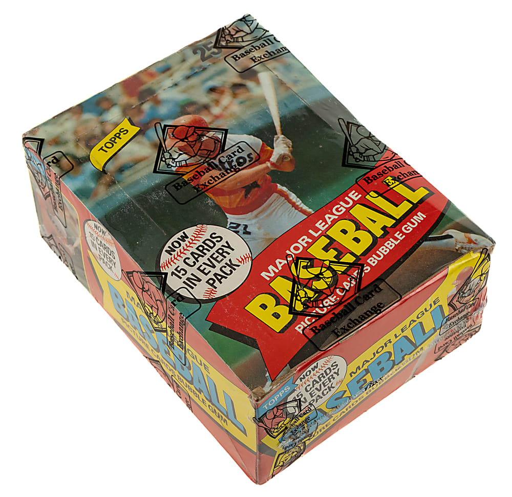1980 Topps Unopened Wax Box (36 Packs) - BBCE - Rickey Henderson Rookie Year