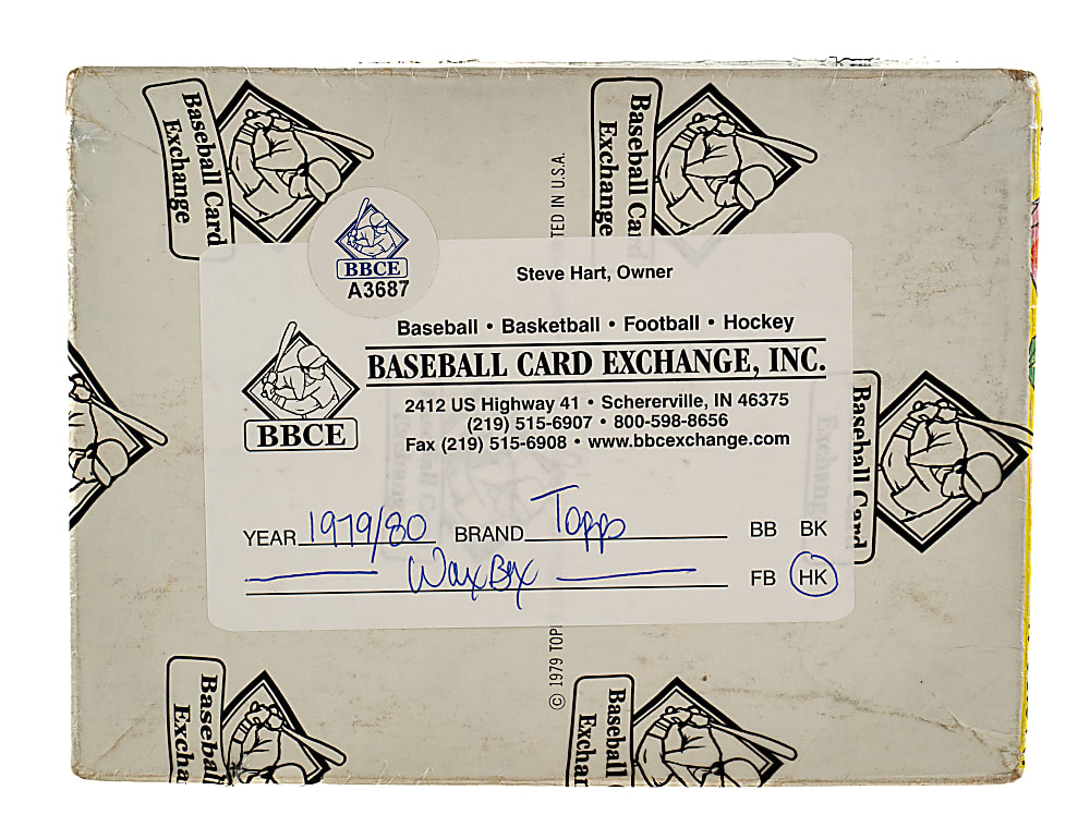 1979-1980 Topps Hockey Unopened Wax Box (36 Packs) - Wayne Gretzky Rookie Year - BBCE