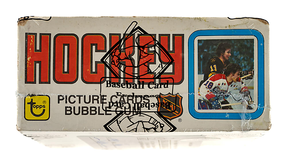 1979-1980 Topps Hockey Unopened Wax Box (36 Packs) - Wayne Gretzky Rookie Year - BBCE