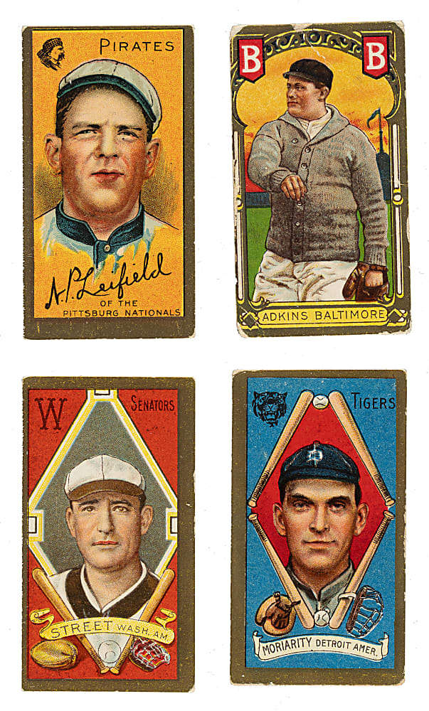 1911 T205 Gold Border Collection (43) Including Doc Adkins Minor Leaguer