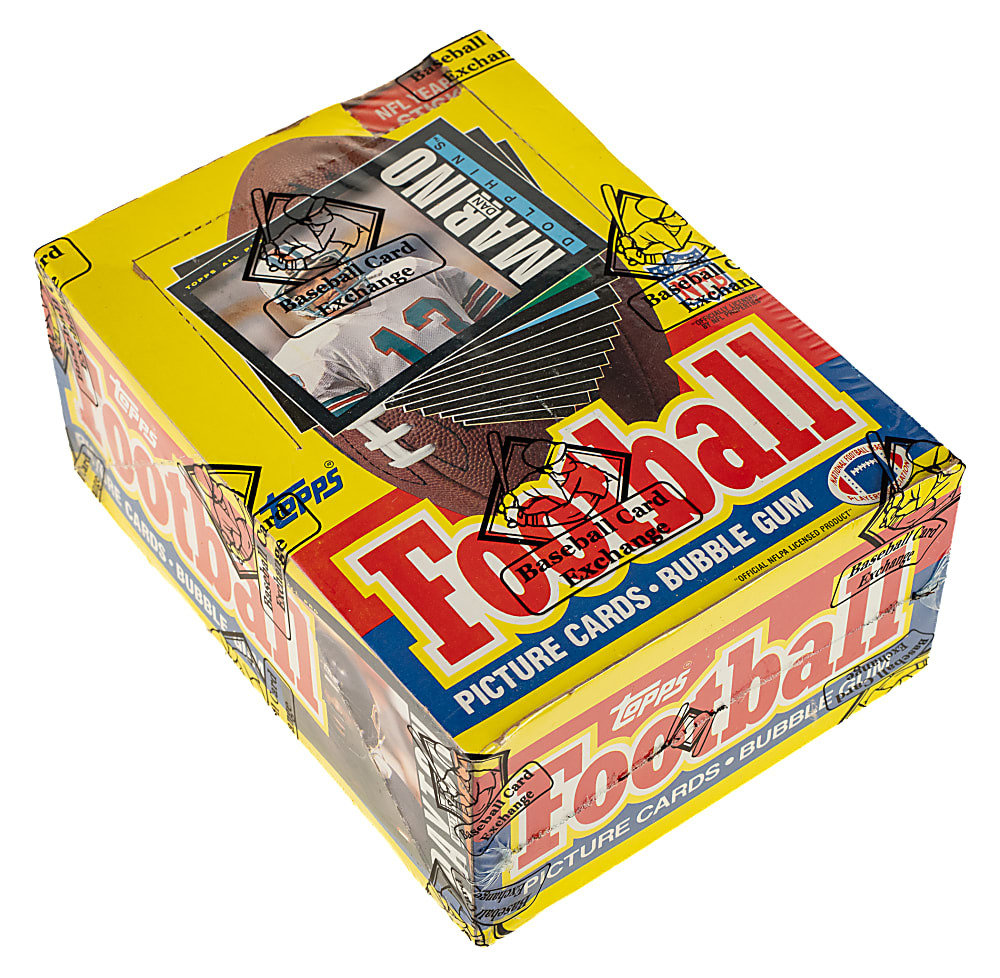 1985 Topps Football Unopened Wax Box (36 Packs) - BBCE