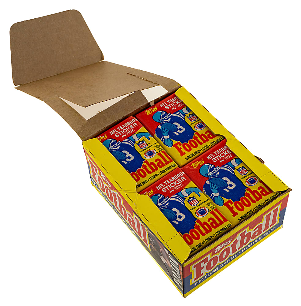 1985 Topps Football Unopened Wax Box (36 Packs) - BBCE