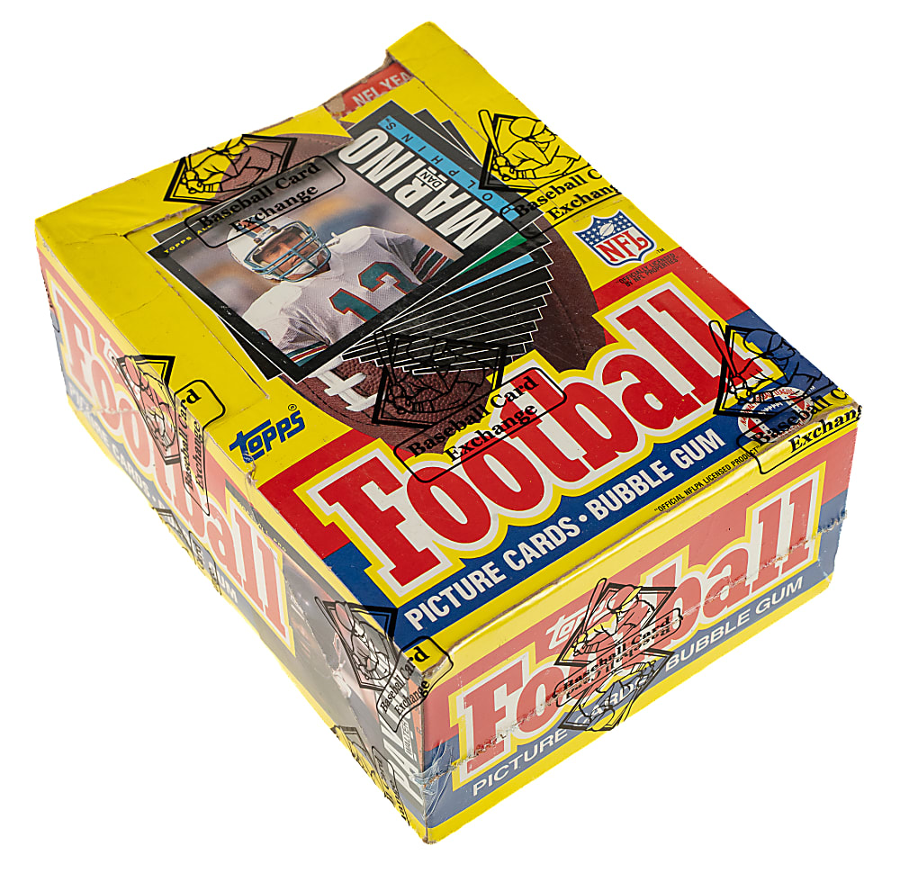 1985 Topps Football Unopened Wax Box (36 Packs) - BBCE