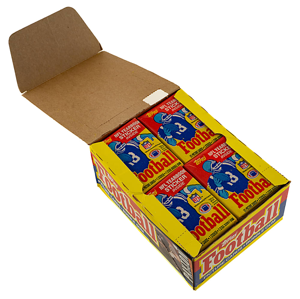 1985 Topps Football Unopened Wax Box (36 Packs) - BBCE