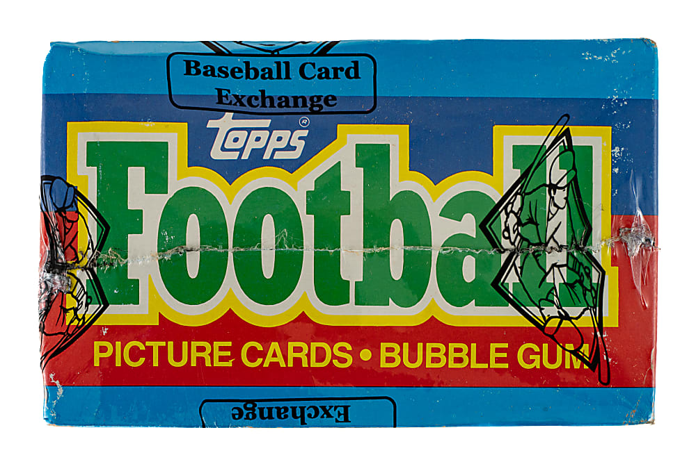 1986 Topps Football Unopened Wax Box (36 Packs) - BBCE