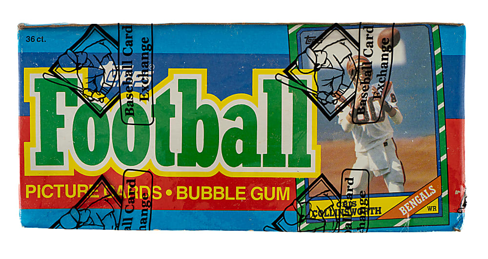 1986 Topps Football Unopened Wax Box (36 Packs) - BBCE