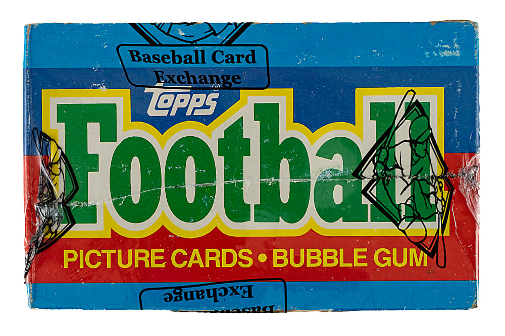 1986 Topps Football Unopened Wax Box (36 Packs) - BBCE