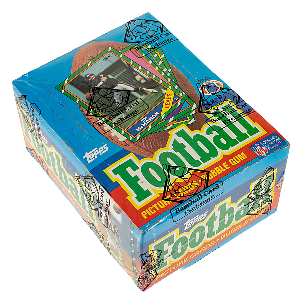 1986 Topps Football Unopened Wax Box (36 Packs) - BBCE