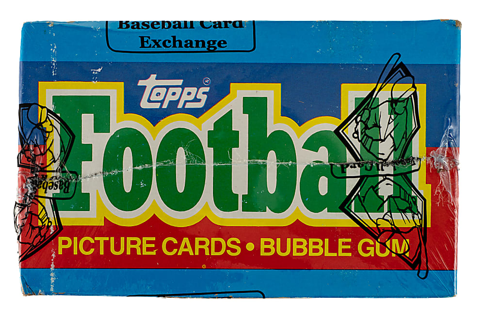 1986 Topps Football Unopened Wax Box (36 Packs) - BBCE