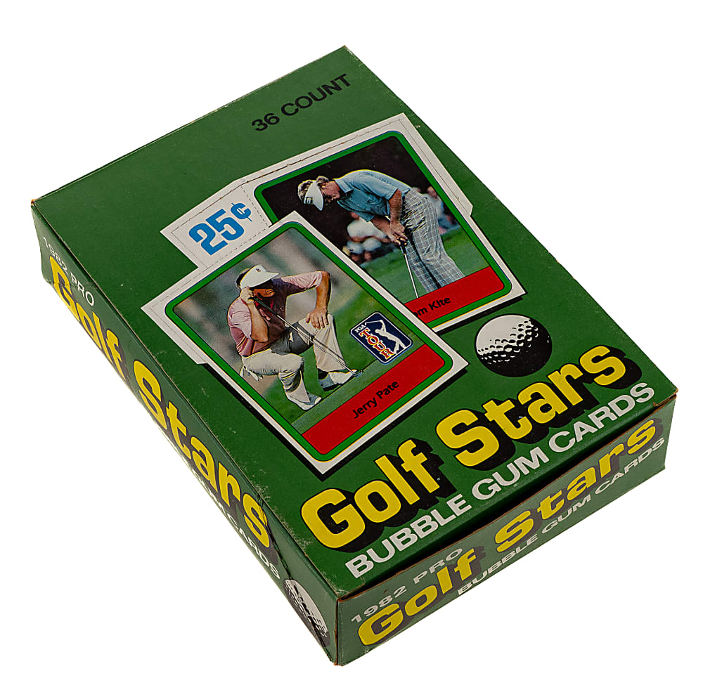 1982 Donruss Golf Stars Unopened Wax Box (36 Packs) - BBCE