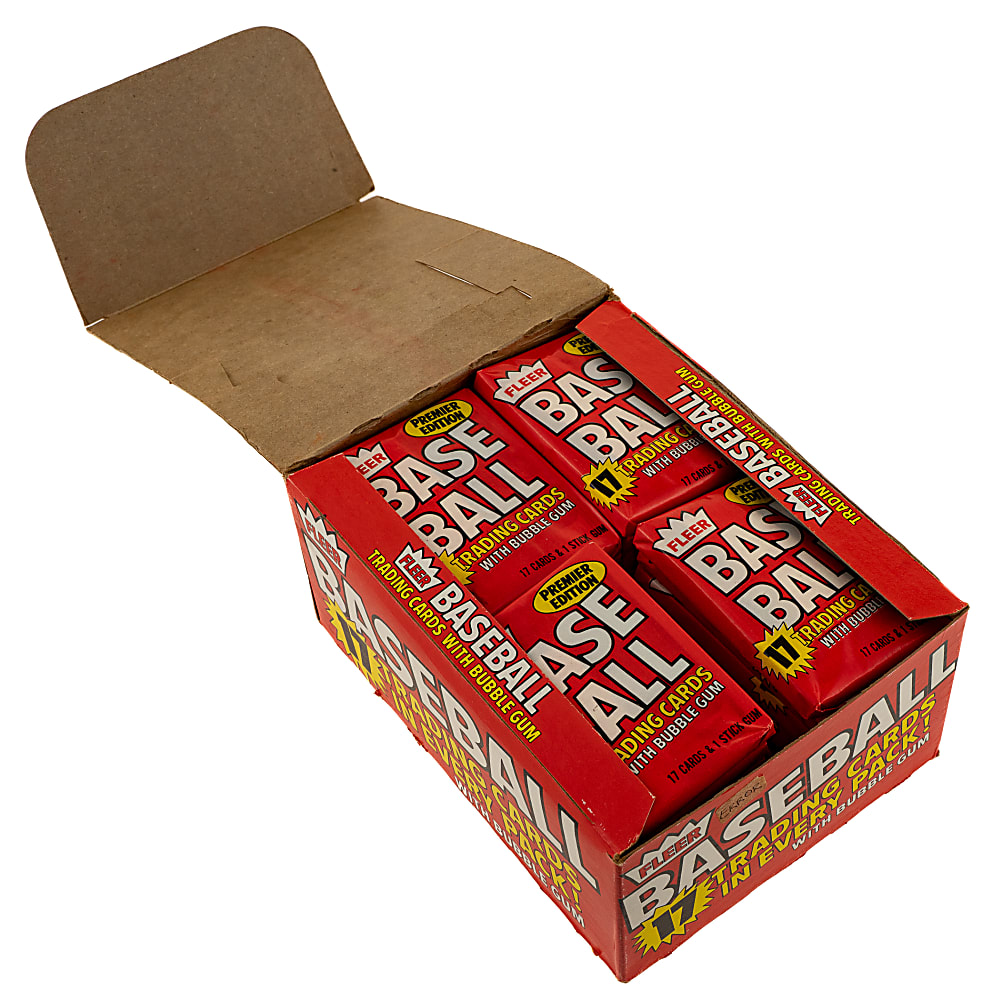 1981 Fleer Unopened Wax Box (36 Packs) - BBCE