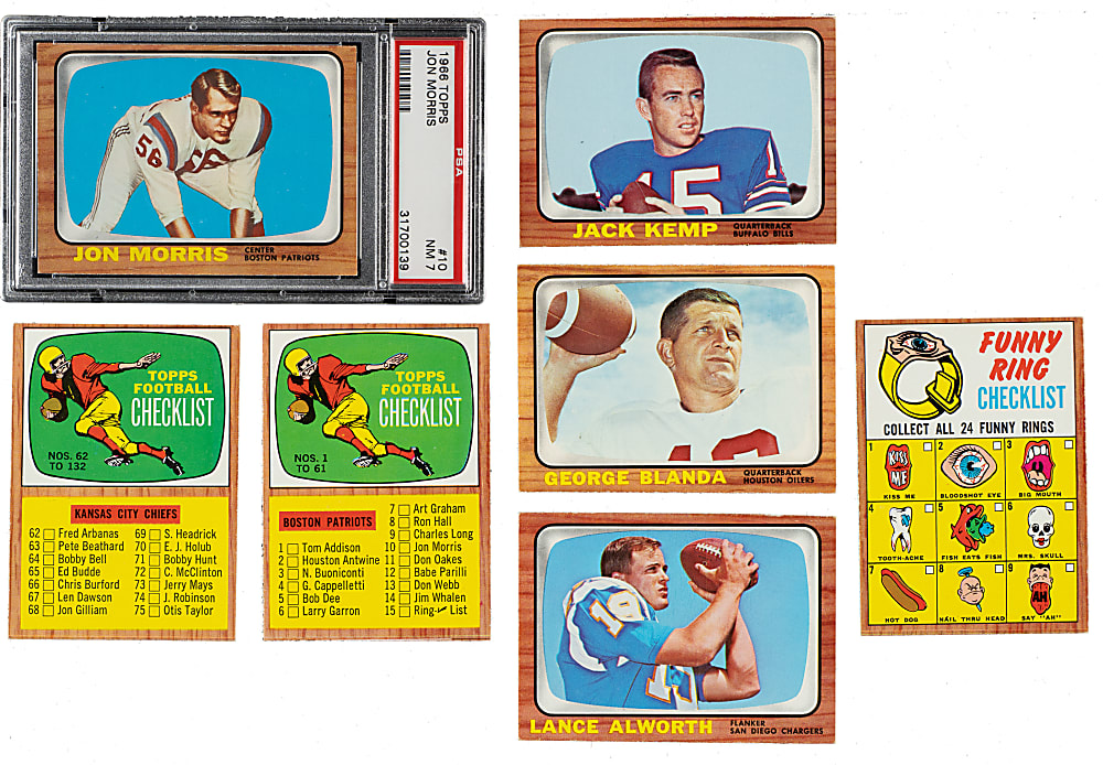 1966 Topps Football Complete Set (132)