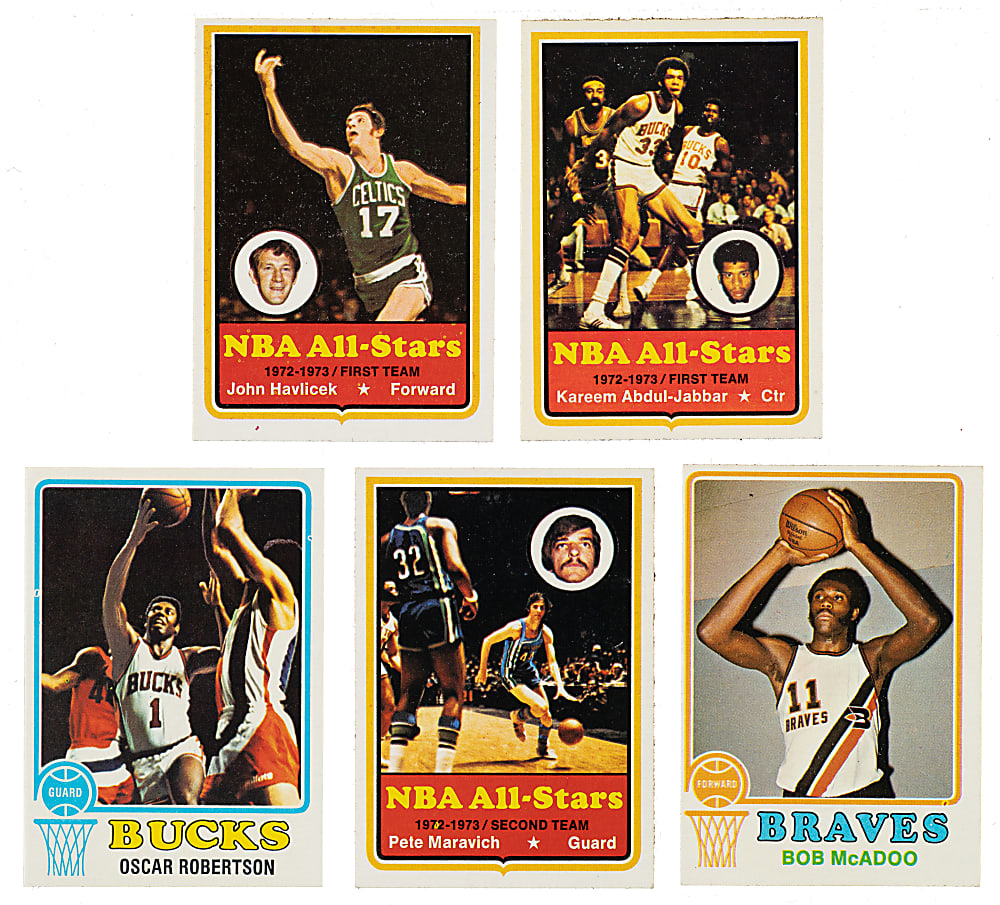 1973-1974 Topps Basketball Complete Set (264)