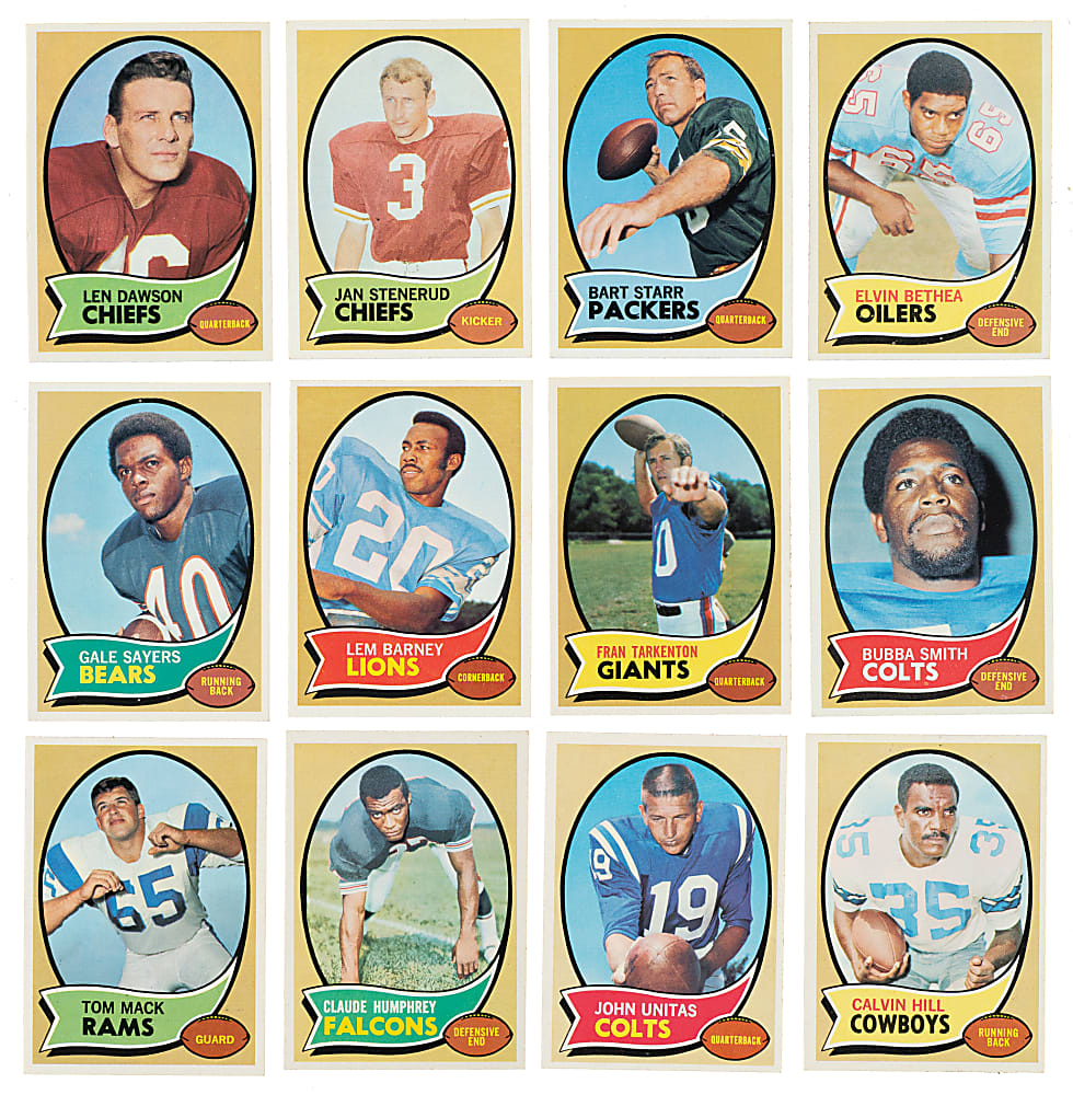 1970 Topps Football Complete Set (263)