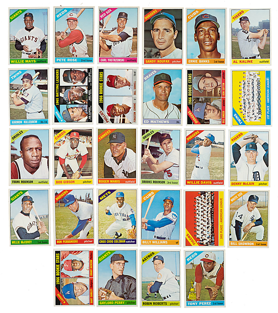 1966 Topps Complete Set (598)