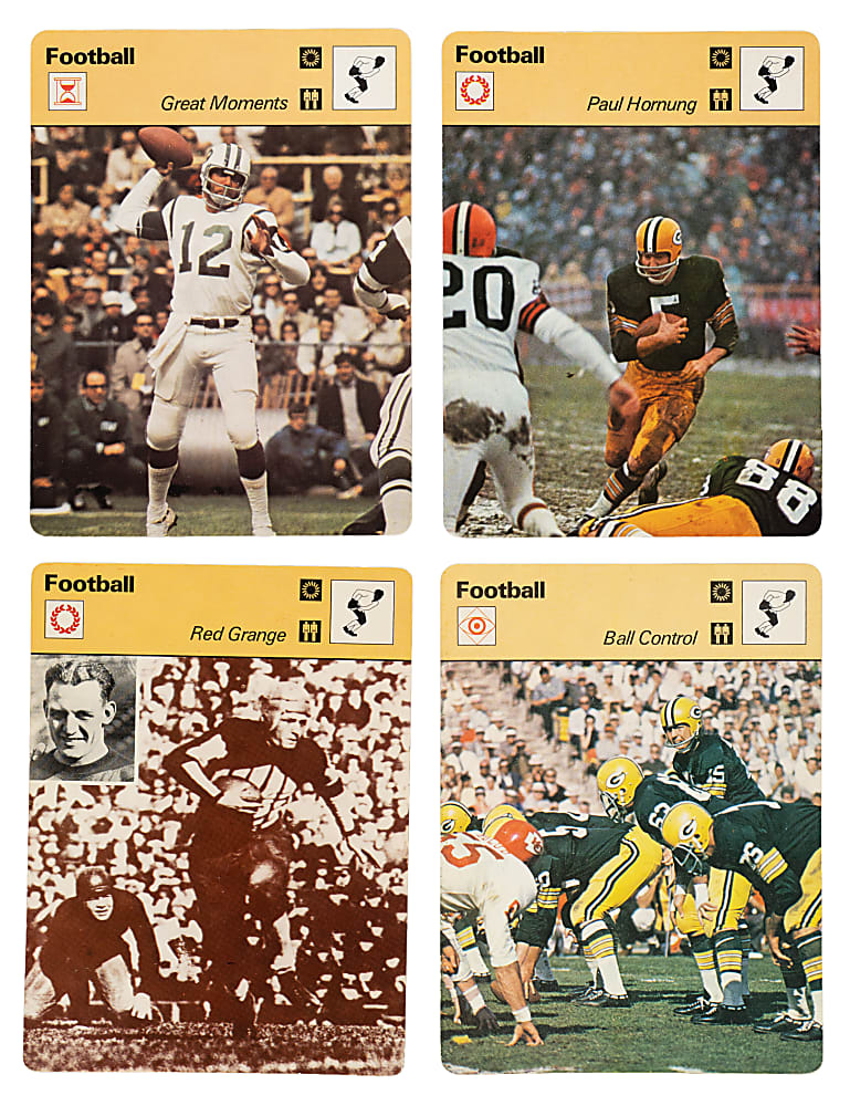 1977-1979 Sportscaster Football Collection (81)