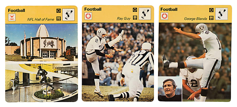 1977-1979 Sportscaster Football Collection (81)