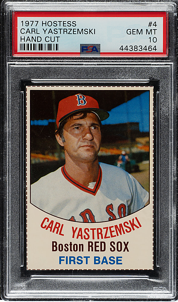 1977 Hostess Twinkies #4 Carl Yastrzemski PSA GEM MINT 10 - 1 of 2!