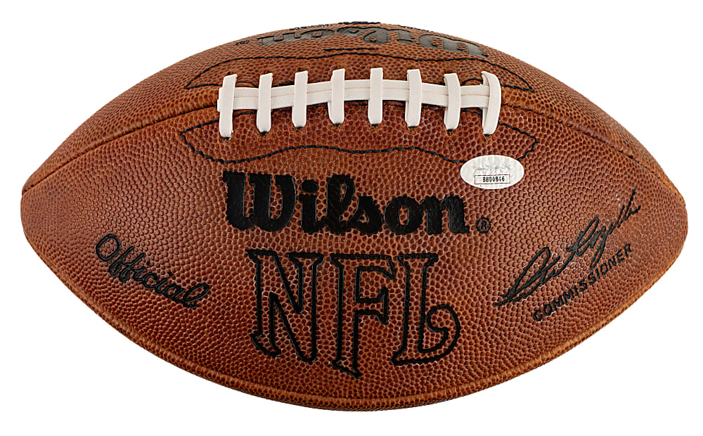 Mickey Mantle Signed Football - JSA